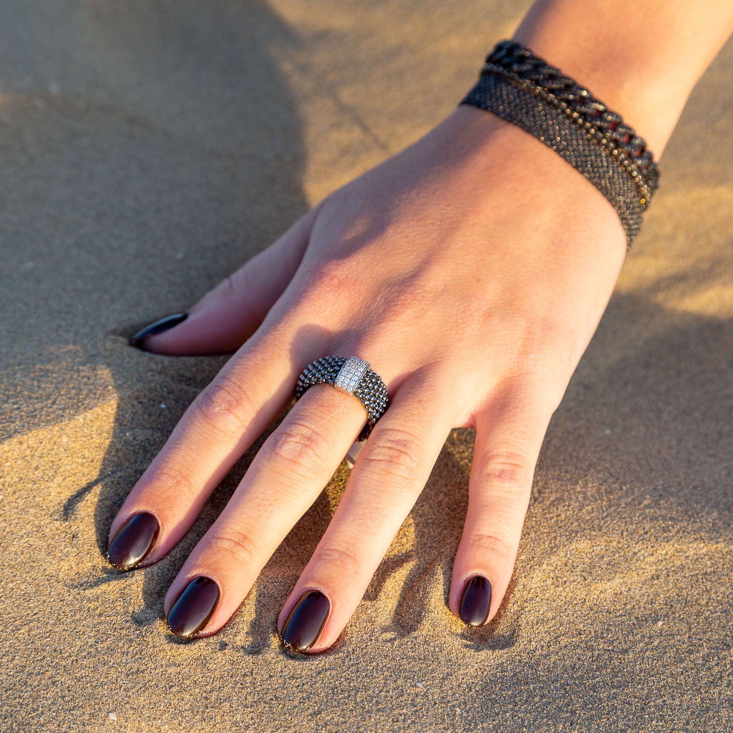 Bracciale trama preziosa line