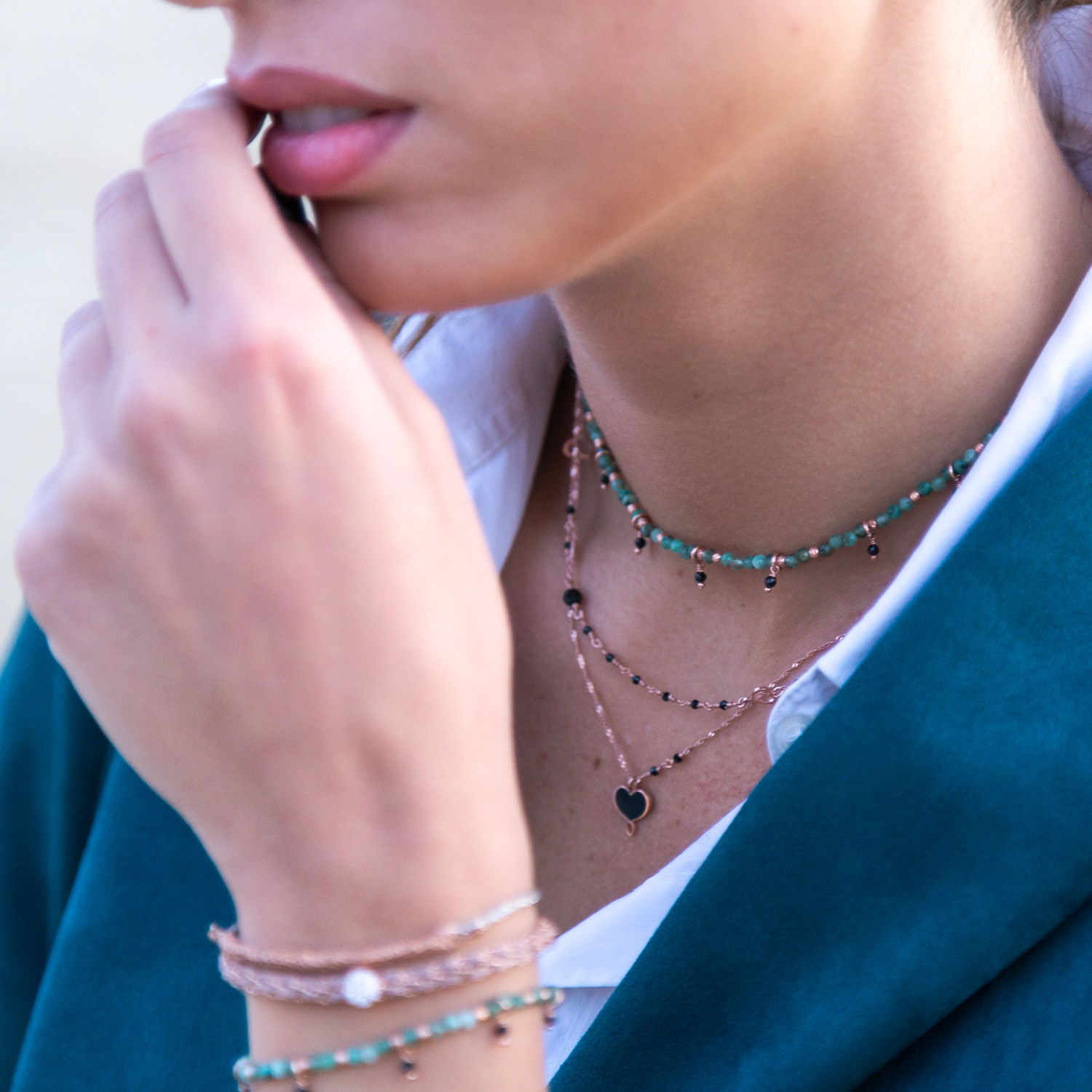 girocollo cuoricini maman e spinelli