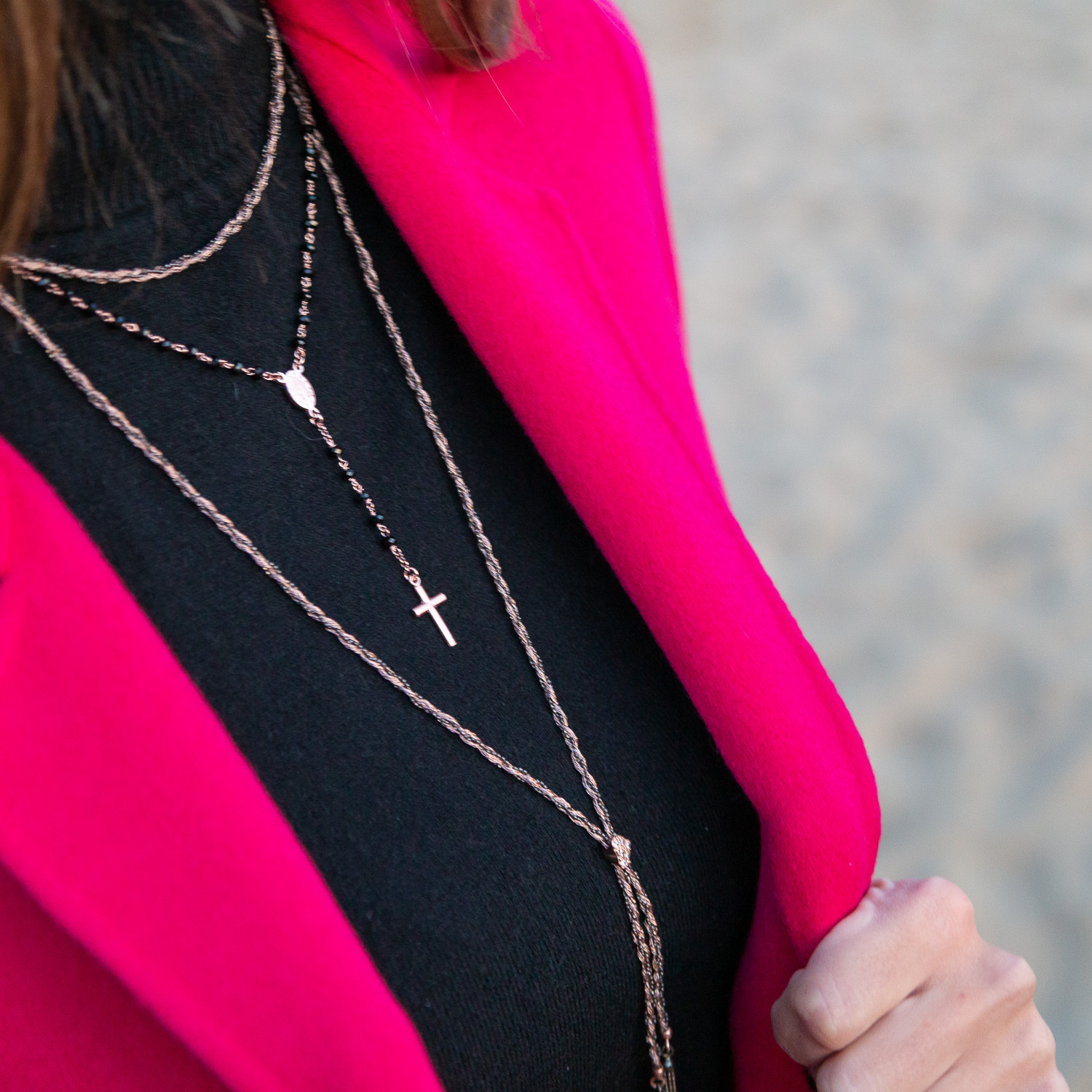 Collana luxury silk tube