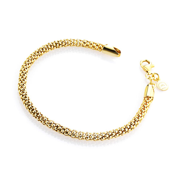 Bracciale maglia tubolare