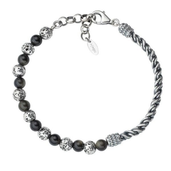 Bracc Pietra Lavica E Occhio Di Tigre