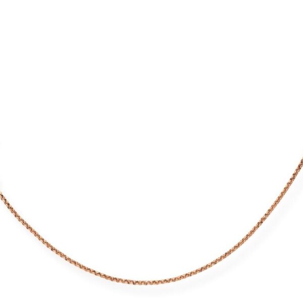 Collana Croce Laterale Rosè