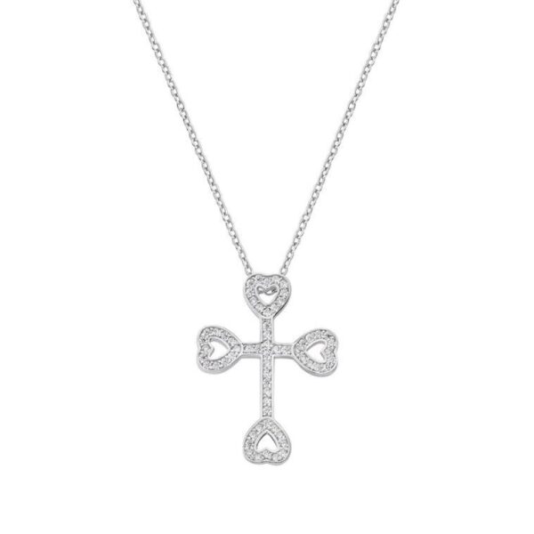 Collana Croce Cuori