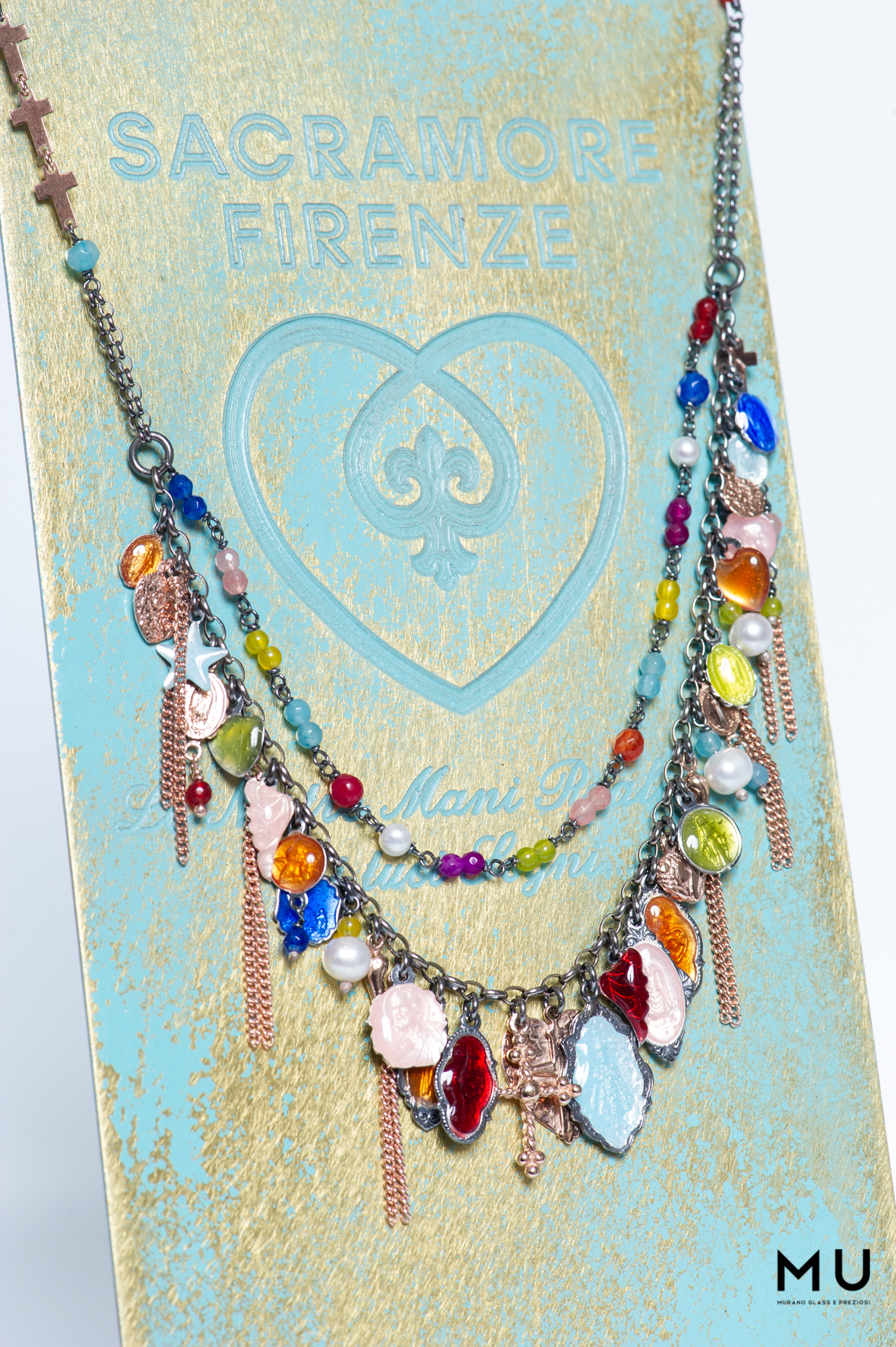 Collana raimbow cascade