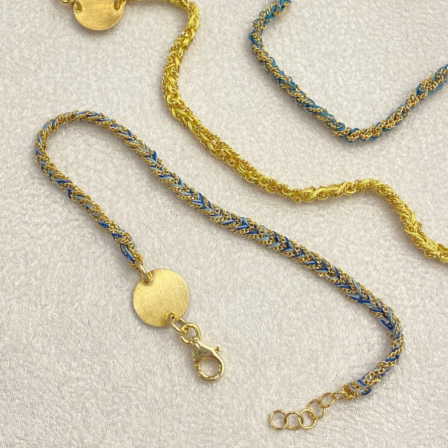 Bracciale Weave dischetto