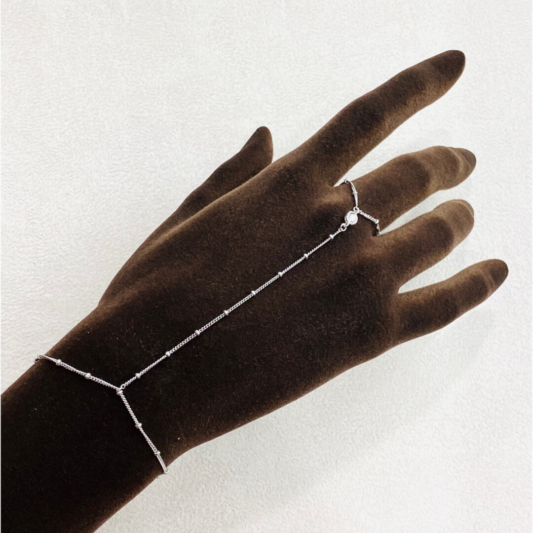 Baciamano palline alternate