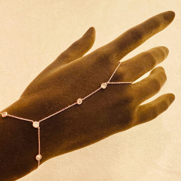 Baciamano punti luce tondi 