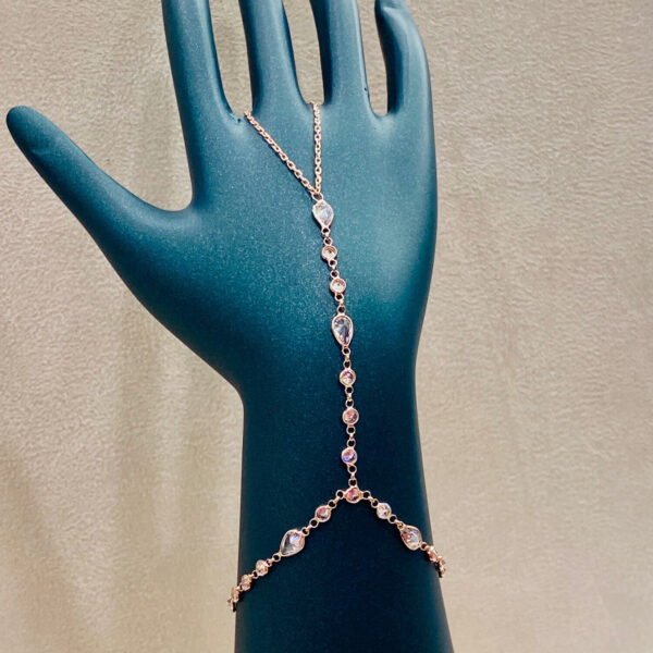 Baciamano punti luce goccia e tondi 